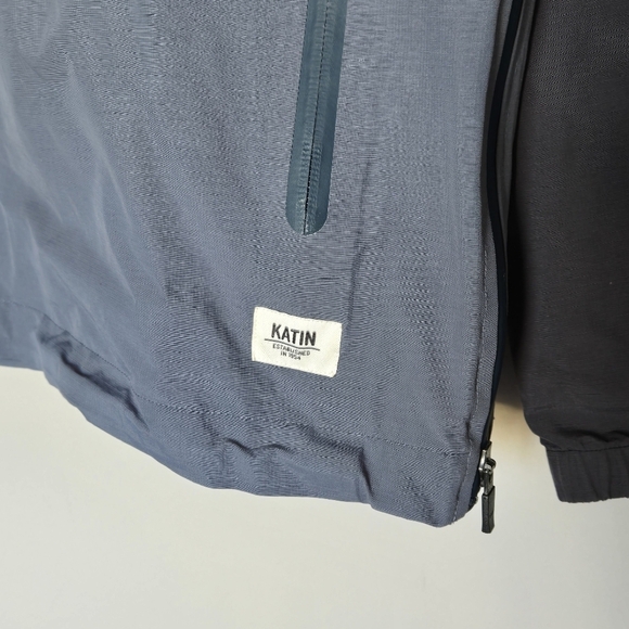 Katin Men's Felix Anorak Shell Rain Jacket Hoodie - Picture 5 of 11